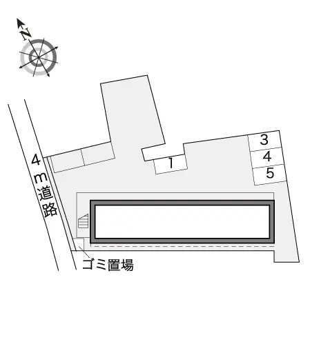 流山市流山８丁目 月極駐車場
